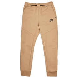 Grade School Pants - Nike Tech Colorblock - Khaki-Black