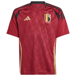 Grundschule Jerseys/Replicas - adidas Belgium 24 Home - Team Coll Burgundy 2-Team Coll Burgundy 2