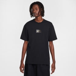 Grade School T-Shirts - Nike Air Max 90 - Black-Black