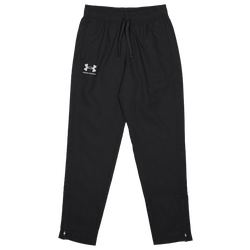 Grade School Pants - Under Armour Sportstyle Woven - Black-Mod Gray