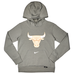 Grundschule Hoodies - Nike Nba Ce Bulls - Dk Stl Gry-Dk Stl Gry