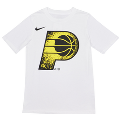 Grade School T-Shirts - Nike Nba Ce Pacers - White-White