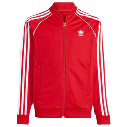 basisschool Track Tops - adidas Adicolor Sst - Better Scarlet-Better Scarlet