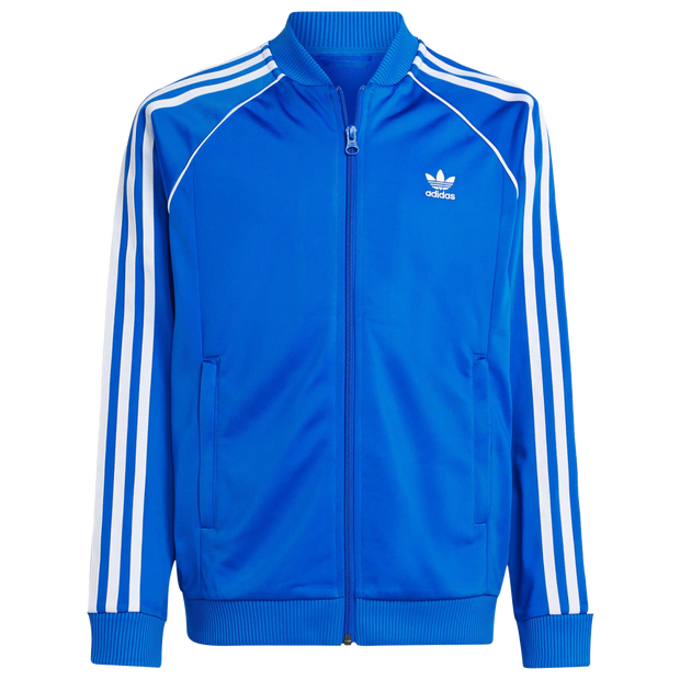 Image of Adidas Superstar unisex Top da pista - Blu - Tela di cotone - Foot Locker035