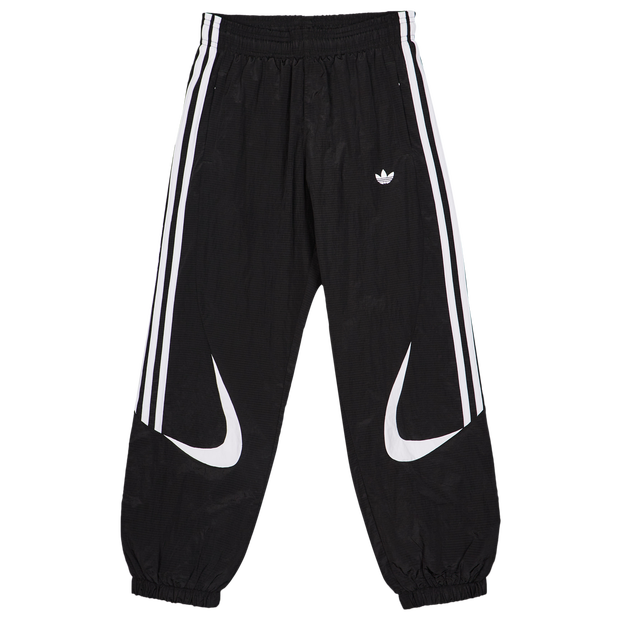 Image of Adidas Teamgeist unisex Pantaloni - Nero - Poly Woven - Foot Locker035