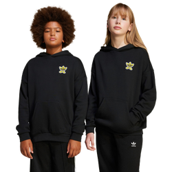 Grundschule Hoodies - adidas Smiley World - Black-Black