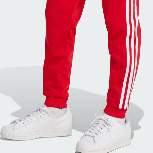 Adidas sst trainingsbroek rood on sale