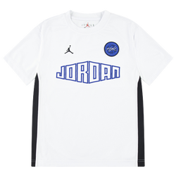 Grade School T-Shirts - Jordan Gfx - White-White