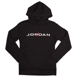 Grade School Hoodies - Jordan Baseline - Black-Black