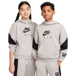 Grundschule Hoodies - Nike Air - College Grey-Black-Black