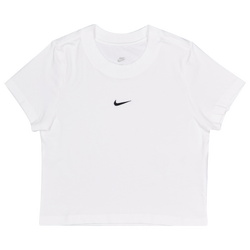 Grade School T-Shirts - Nike Slim Mod - White-White