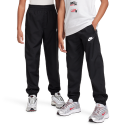 Primaria y colegio Pantalones - Nike Club Woven - Black-White