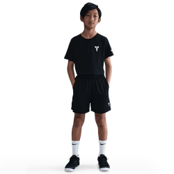 Grade School Shorts - Nike Kobe - Black-Black-White