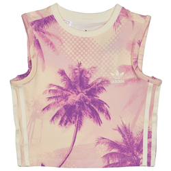 Grundschule Vests - adidas Aop Palm - Semi Pink Spark-Multicolor