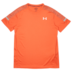 Grade School T-Shirts - Under Armour Tech Utility - Fire-Fire