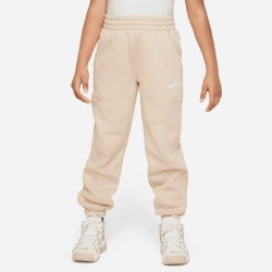 Grade School Pants - Nike Club Loose - Sand Drift-White