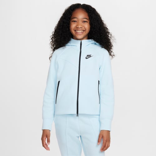 Nike 8-15 Year Old Tech Fleece Full-Zip Hoodie Image 1 of 5. Tap to open photo gallery.