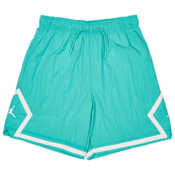 Scuola elementare e media Costumi da bagno - Jordan Poolside Woven Diamond - Washed Teal-Washed Teal