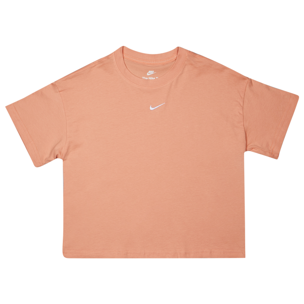 Image of Nike Essentials Boyfriend Boxy unisex Magliette - Rosa - Jersey di cotone - Foot Locker035