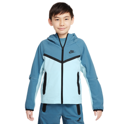 Grundschule Hoodies - Nike Tech Woven - Glacier Blue-Smokey Blue-Blac