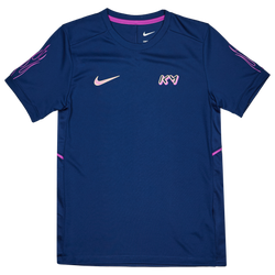 Scuola elementare e media T-Shirts - Nike Mbappe - Blue Void-Blue Void-Vivid Purp