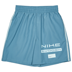 Scuola elementare e media Shorts - Nike Swoosh Love Wvn Df - Smokey Blue-Glacier Blue