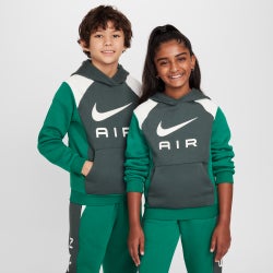 Grade School Hoodies - Nike Air - Vintage Green-Malachite