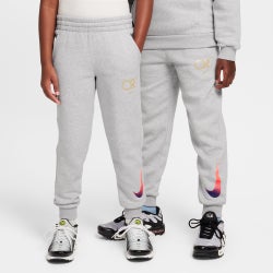 Grade School Pants - Nike Cr7 Joggers - Light Smoke Grey-Heather