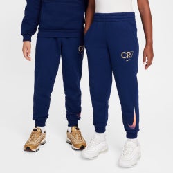 Grade School Pants - Nike Cr7 Joggers - Blue Void-Metallic Gold