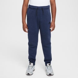 Grade School Pants - Nike Tech Fleece Joggers - Obsidian Heather-Black