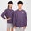 Nike Club - Grade School Sweatshirts Dark Raisin-White