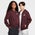 Nike Club - Grade School Hoodies Burgundy Crush-White