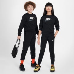 Grade School Tracksuits - Nike Sportswear - Black-White