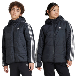 Scuola elementare e media Jackets - adidas Adicolor 3-Stripes - Black-Black