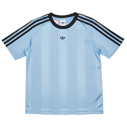 Grade School Jerseys/Replicas - adidas Adicolor 3-Stripes - Ash Blue-Black