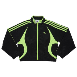 Primaria y colegio Track Tops - adidas Teamgeist - Black-Signal Green