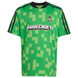 Grade School Jerseys/Replicas - adidas Minecraft - Black-Green