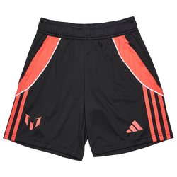 basisschool Korte Broeken - adidas Messi - Black-Black