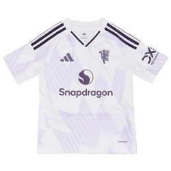 Grade School Jerseys/Replicas - adidas Manchester United - White-White