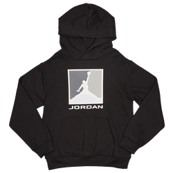 Grade School Hoodies - Jordan Baseline - Black-Black