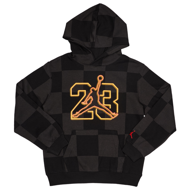 Jordan Deep Dish Kleinkind Kapuzenpullover - Schwarz - Größe 137 - 147 CM - Baumwoll-Fleece