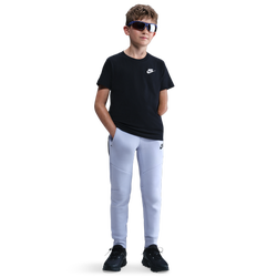 Grade School Pants - Nike Tech Fleece - Ghost-Black-Black