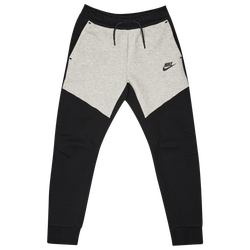 Grade School Pants - Nike Tech Colorblock - Black-Dk Grey Heather-Black