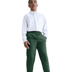 Grade School Pants - Nike Club - Fir-White