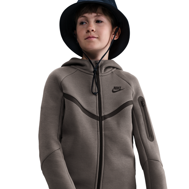 Image of Nike Tech Fleece unisex Felpe con cappuccio - Marrone - Foot Locker035