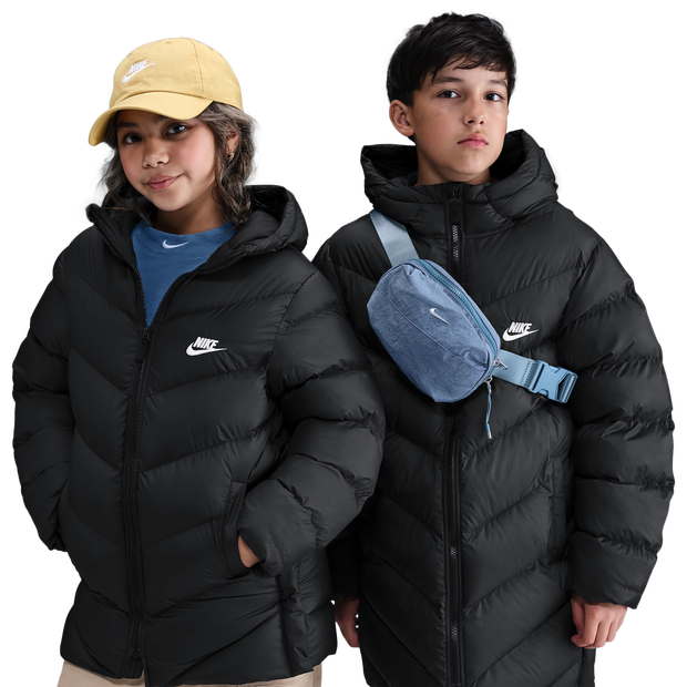 Image of Nike Adp Puffer Mid Thigh unisex Giacche - Nero - Poly Woven - Foot Locker035
