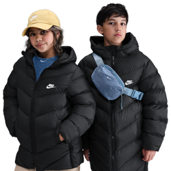 Scuola elementare e media Jackets - Nike Adp Puffer Mid Thigh - Black-White