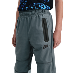 Grundschule Hosen - Nike Tech Woven - Smoke Grey-White-Black