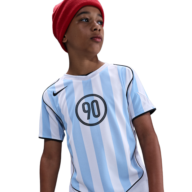Nike Df Total 90 Energy Jersey T-shirts Kinder - Blauw - Maat 137 - 147 CM - Poly Jersey