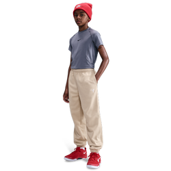 Grade School Pants - Nike Kobe - Sanddrift-White